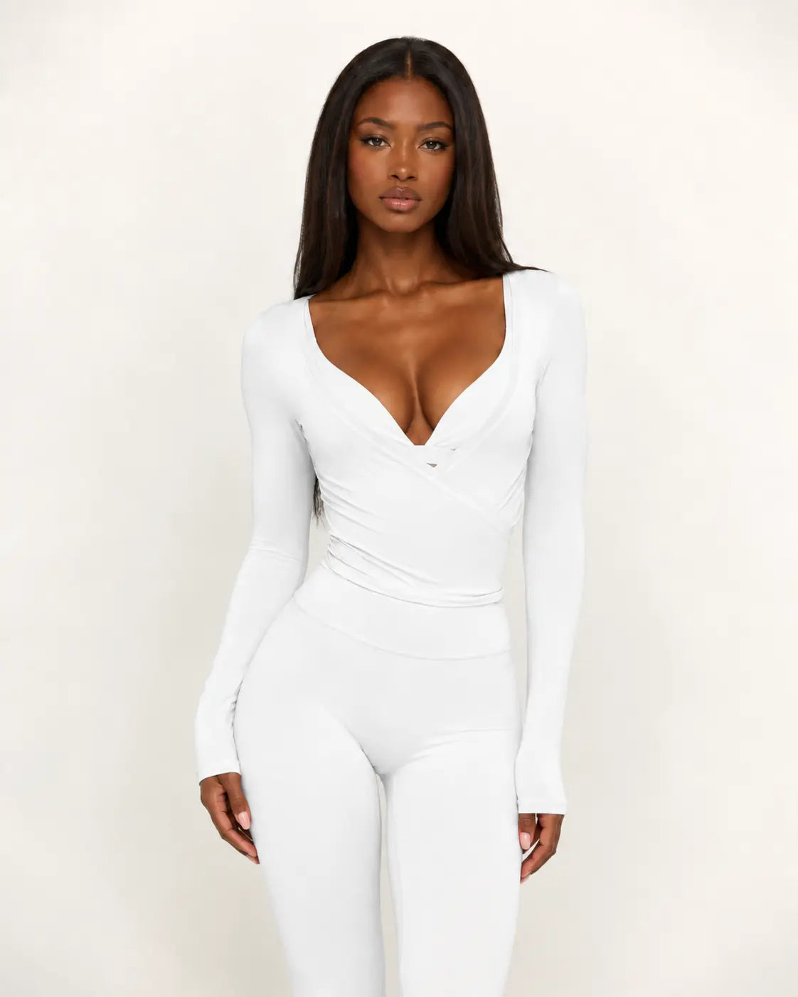 The Giselle Wrap - White