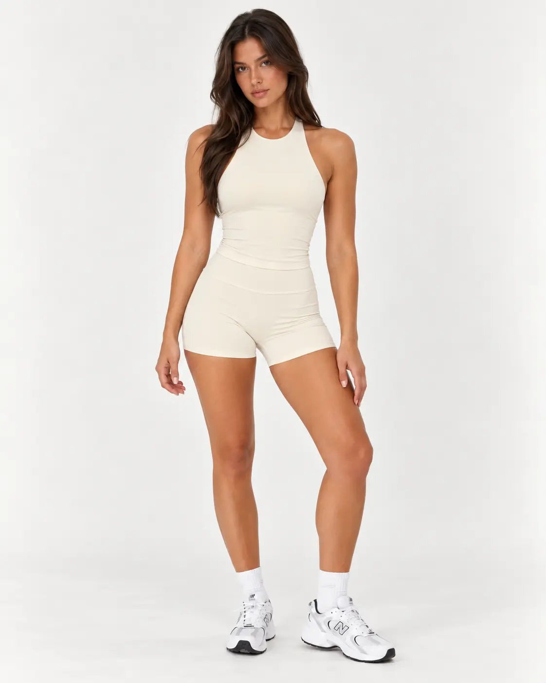 The Paige Halter - Cream